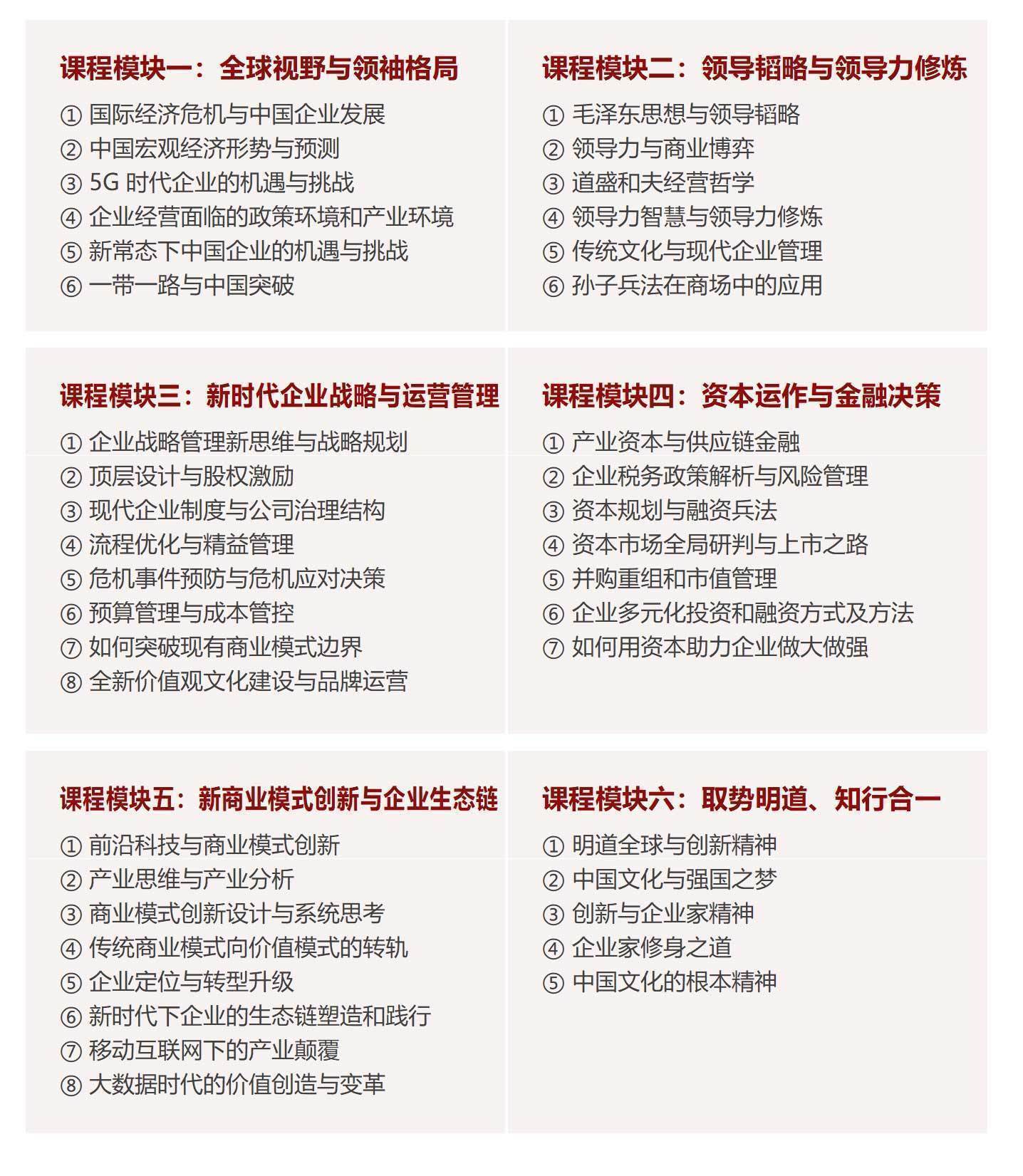 中國創(chuàng)新領(lǐng)袖EMBA-企業(yè)家高端項目(