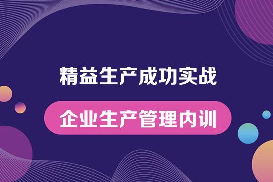 精益生產成功實戰--企業生產管理內訓